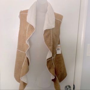 Sherpa Suade Vest, Small